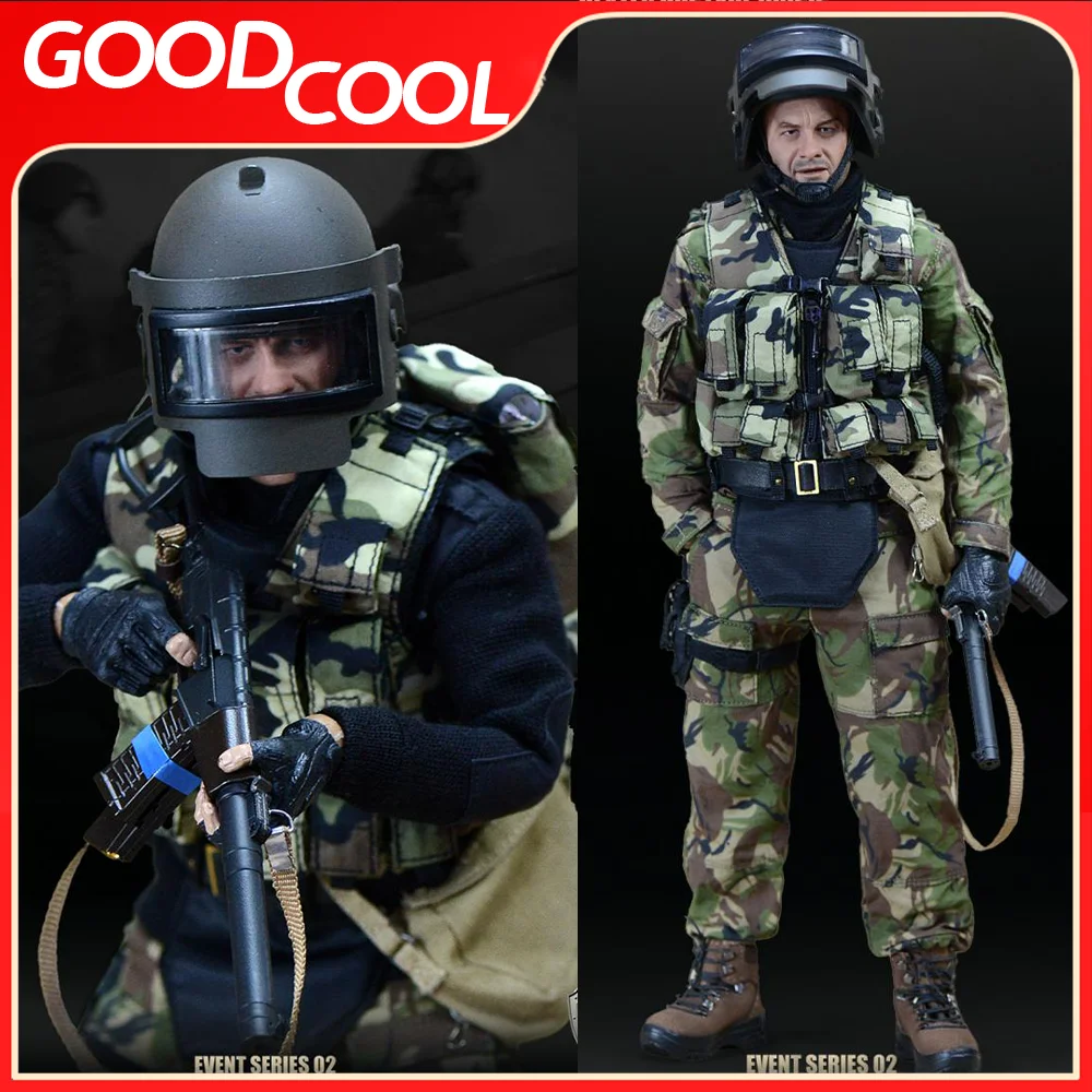 UJINDOU UD9012 1/6 Scale Male Soldier Russian Security Service Alpha Group Full Set Model 12 Inch Action Figure Collection Toys