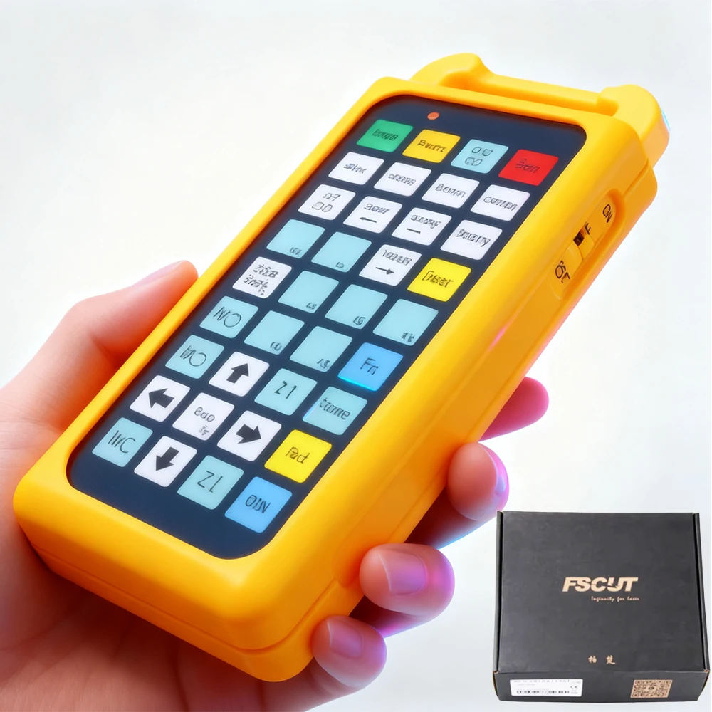 Original WKB V6 Control System Wireless handle Box for Friendess FSCUT FSCUT2000C CypCut BCS100 BMC1604 Fiber Laser Machine
