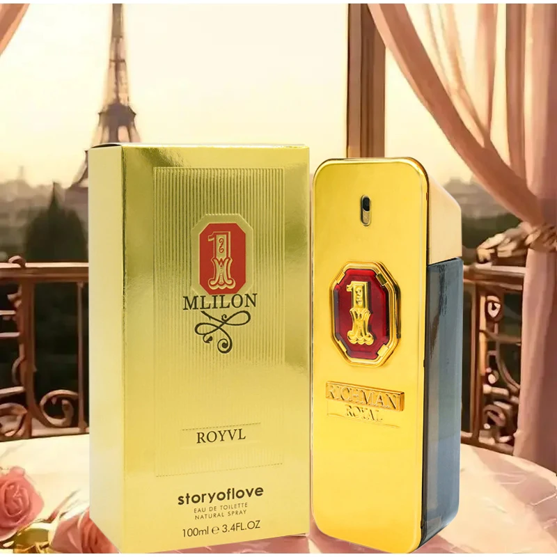 Perfume de ladrillo para hombre, feromonas de marca, fragancia duradera, Colonia, fragancia mista de maduros, encanto de caballero, millones de perfumes de lujo