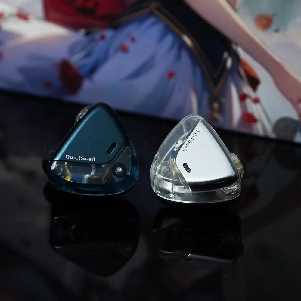 ROSESELSA QuietSea II / QuietSea 2 10mm Dynamic Driver in-ear HiFi Earphone with 3.5mm+4.4mm Interchangeable Plugs IMEs