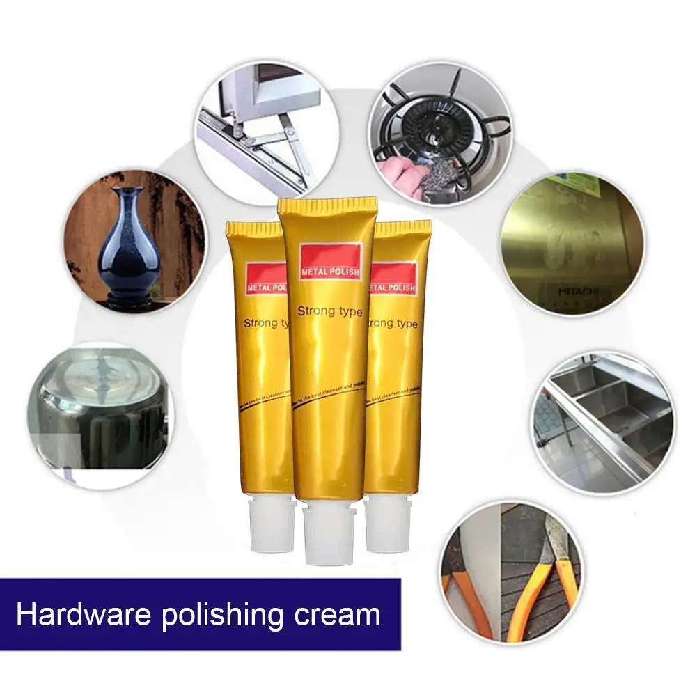 For Metal Polish Cream Watch Polishing Wax Mirror Stainless Steel Ceramic Polishing Paste Strong Type Ultimate Rust Remover