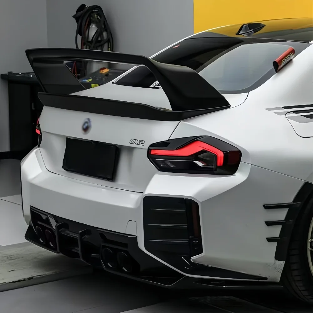 

Hot Selling Dry Carbon Fiber Rear Spoiler, Trunk Spoiler, Body Parts Suitable for BMW M2 (G87)