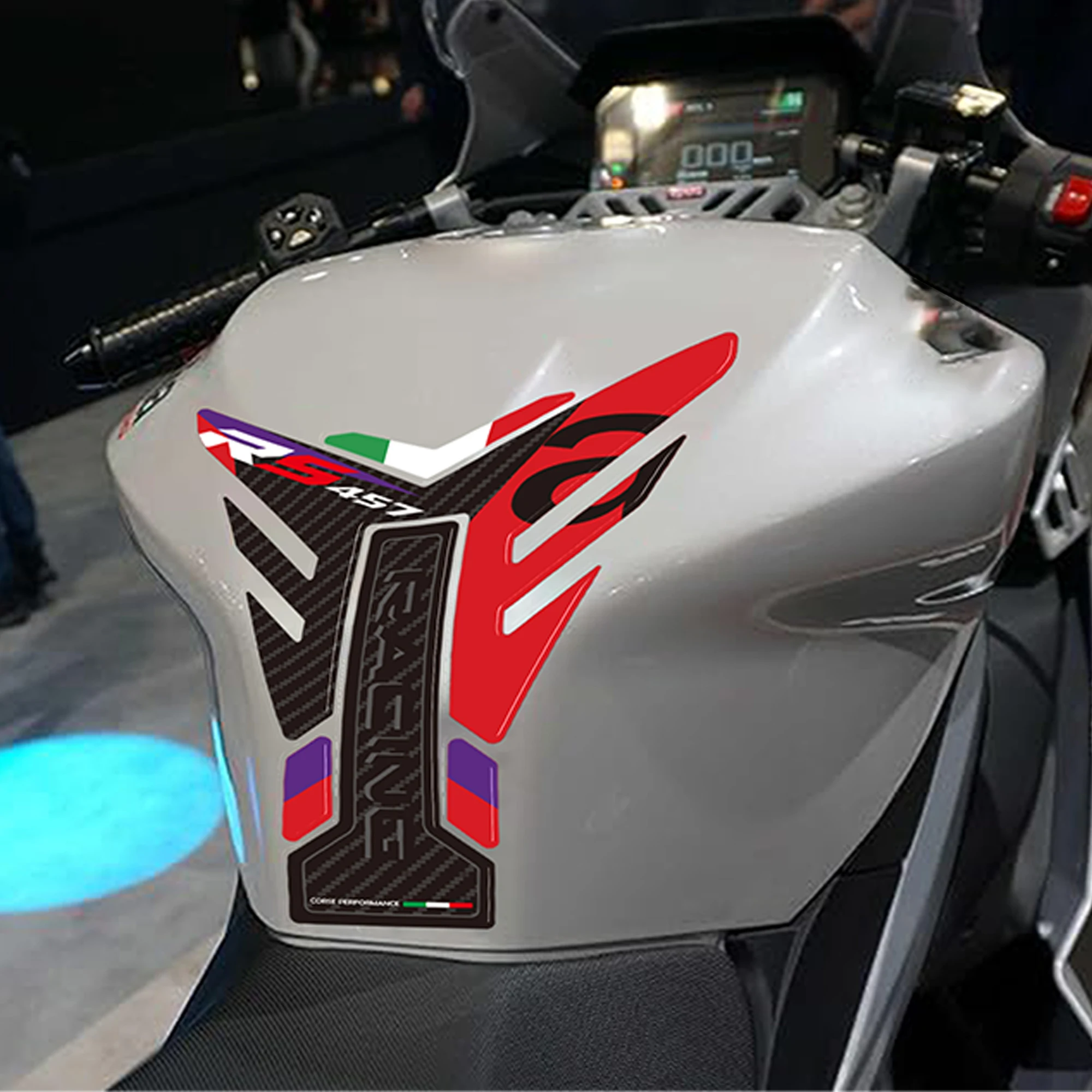 

Motorcycle Accessories 3D Protection For Aprilia RS 457 2024 Sticker Packs Motorcycle Stickers