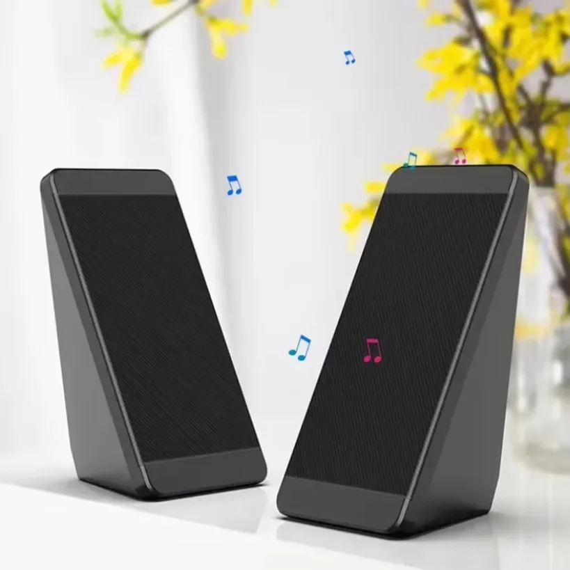 USB Mini caisson de basses ordinateur haut-parleur PC boîte de son haut-parleur de musique pour ordinateur Portable USB stéréo système Audio haut-parleurs de bureau