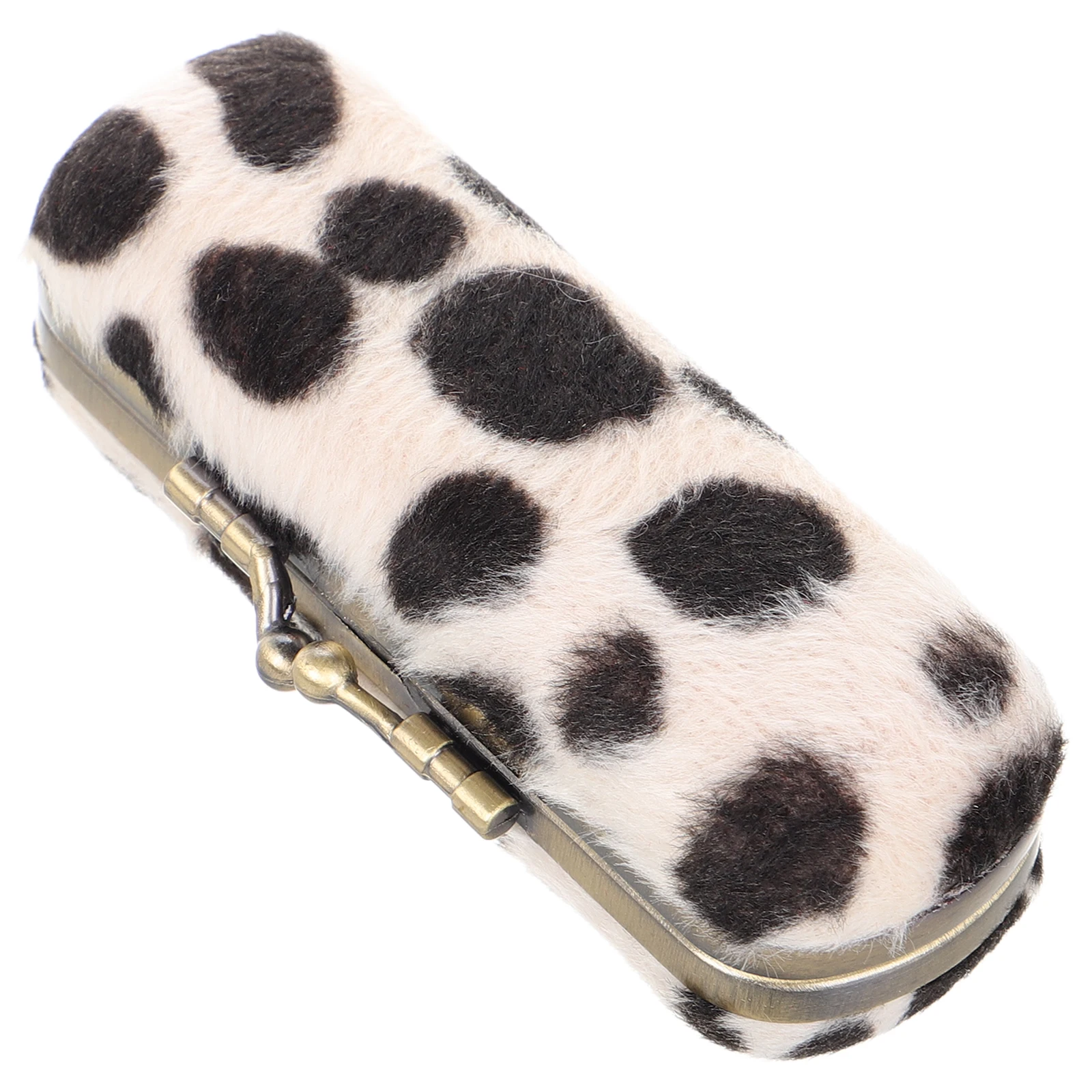 

Portable Lipstick Case with Mirror Compact Metal Organizer for Lipsticks Gloss Balm Travel Purse Storage Women Gift