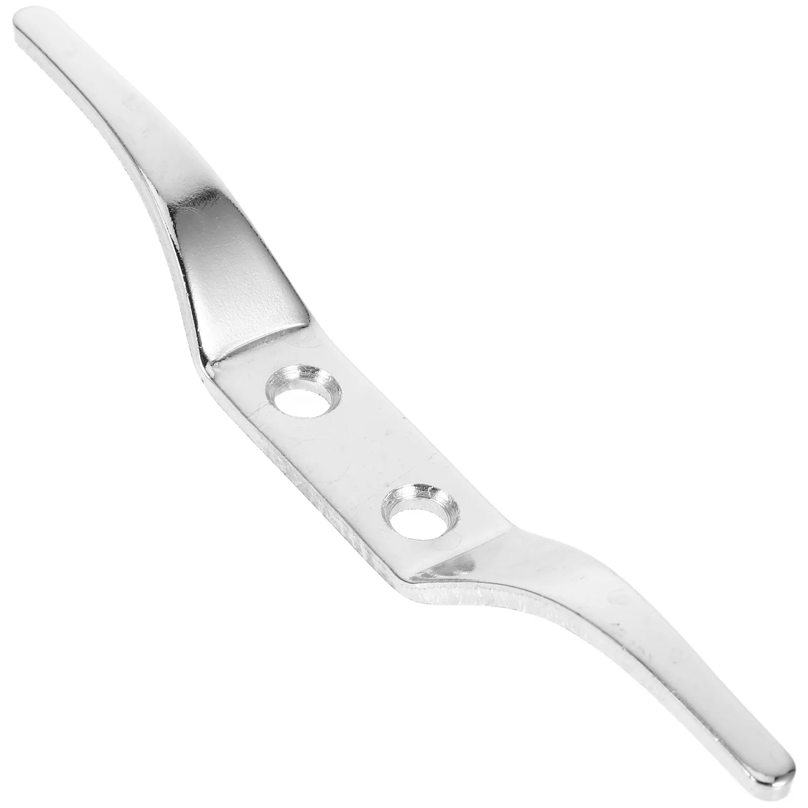 Flagpole Rope Cleat Zinc Alloy Adjustable Mounting Bracket Holder for Outdoor Flag Pole Kit