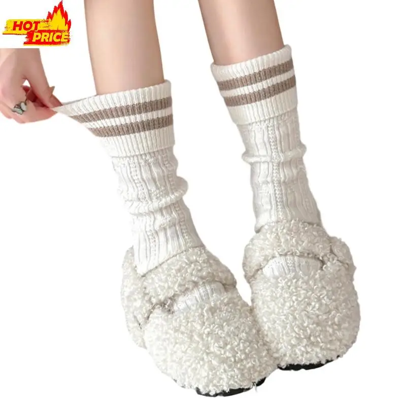 

Wool Socks Thermal Socks Warm Winter Thick Hiking Boot Socks Knitted Socks for Womens Ladies Work Socks Gift