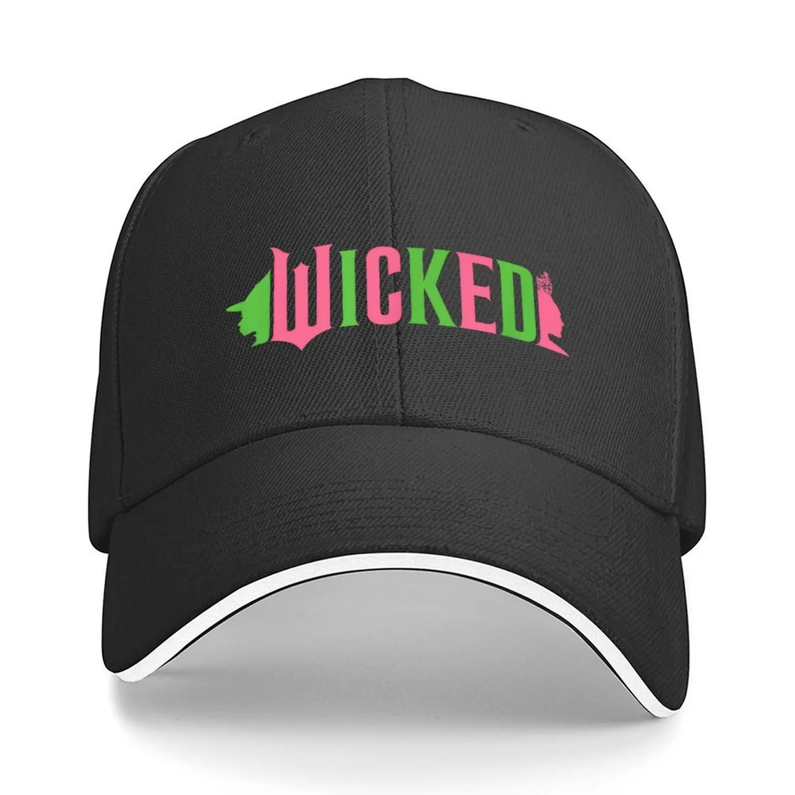 

Aesthetic Wicked Fantasy Movie Graphic Baseball Cap funny hat derby hat Wild Ball Hat western Woman Hats Men's