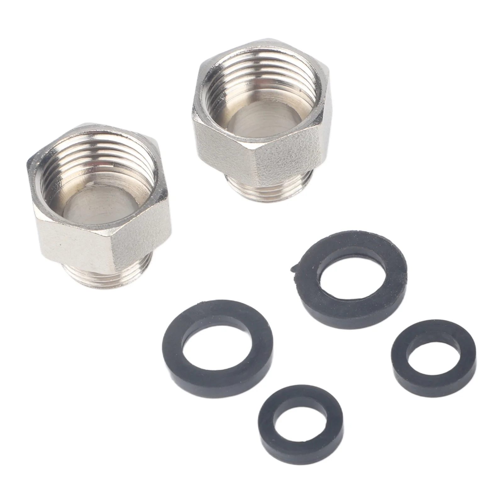 Threaded copper pipe adapter 38 male to 12 female for plumbing kitchen For bathroom with leak resistant gasket