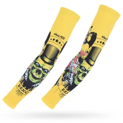 Summer Arm Protection, Ice Silk, Fishing,Driving,Cycling,Running Arm Sleeve, Plus Size, 3D Tattoo Sleeves,Basketball Elbow Pad,