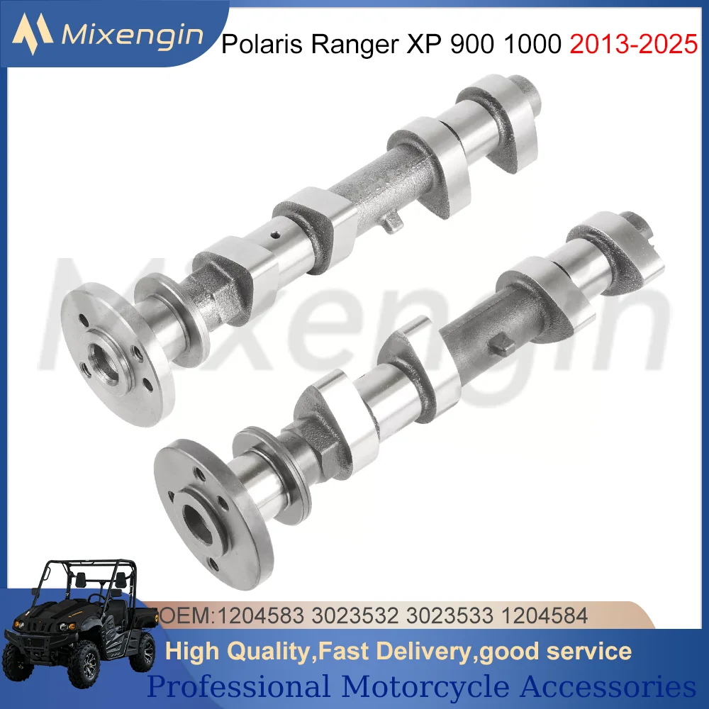 inlet exhaust Camshaft Assembly Kit For Polaris RANGER RZR 4 900 1000 XP ACE EPS EFI 2013-2025 1204583 3023532 3023533 1204584