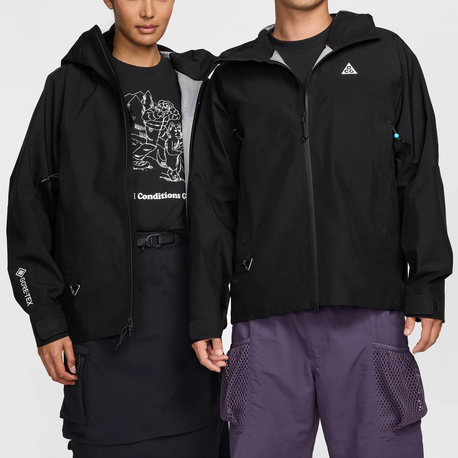 

Nike genuine genuine 2024 New Men's Outdoor Windproof Hooded Jacket FV8642-010