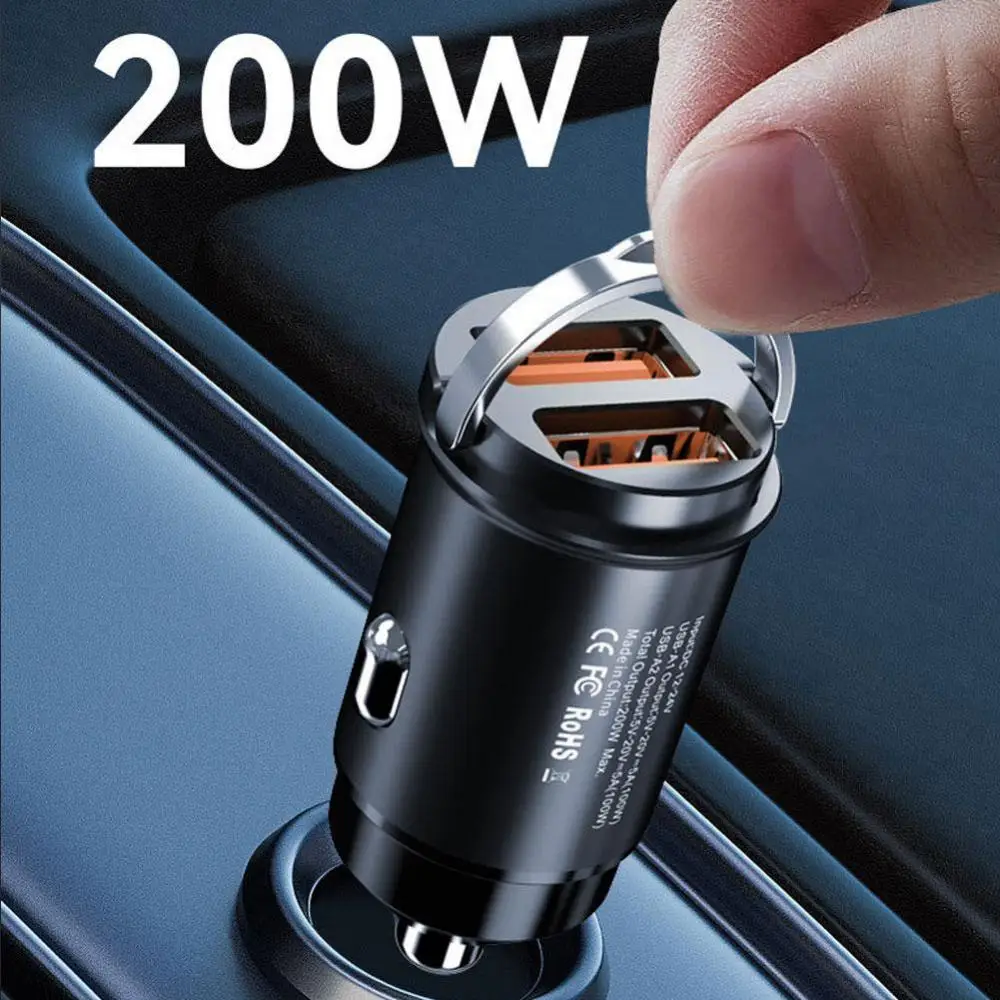 Car Charger Drive Two Dual Usb Drive Two Dual Super Fast Mainstream 12v-24v Models On The Market Fast Charging