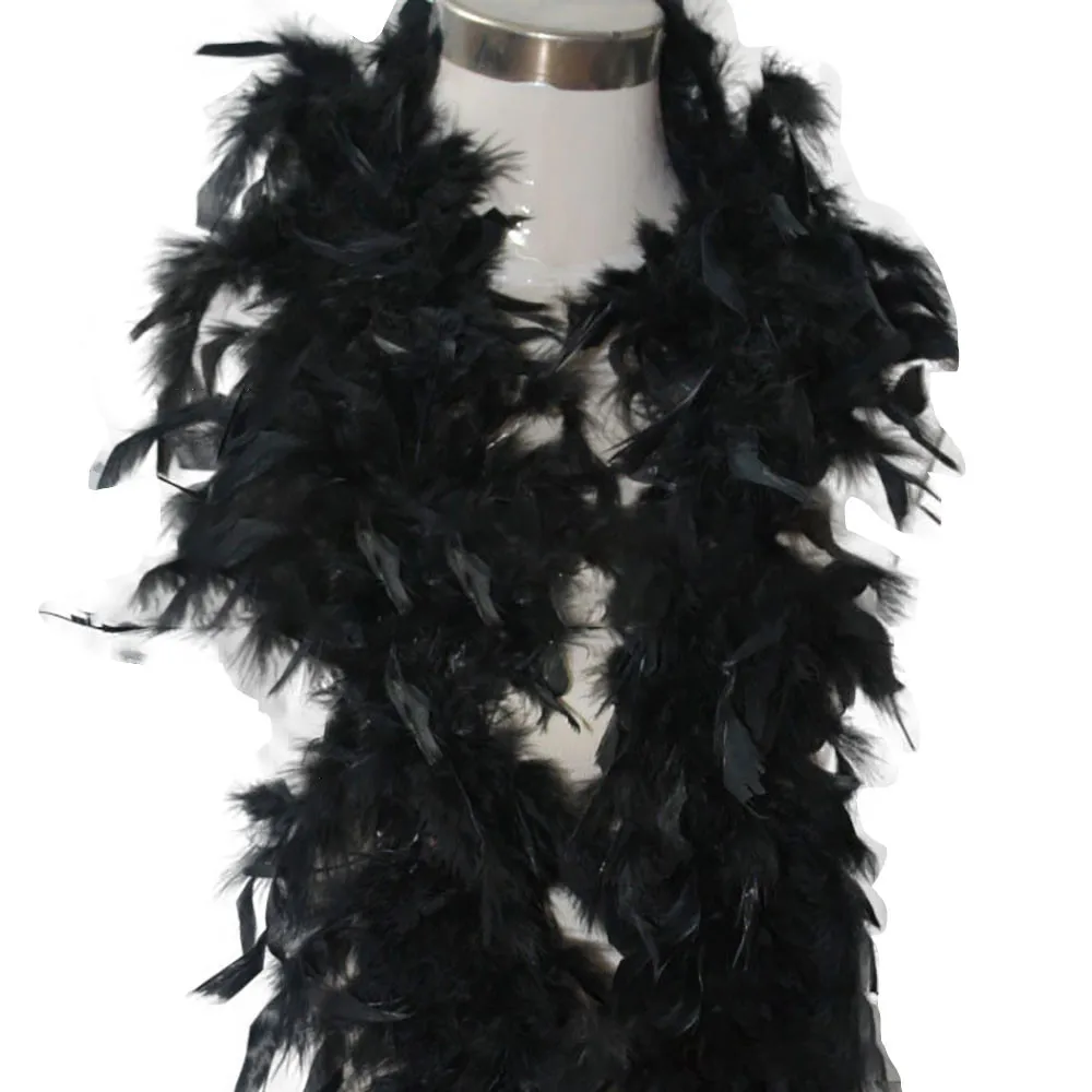 Quality White Feather Boa Flapper Hen Night  Dance Party Show Costume