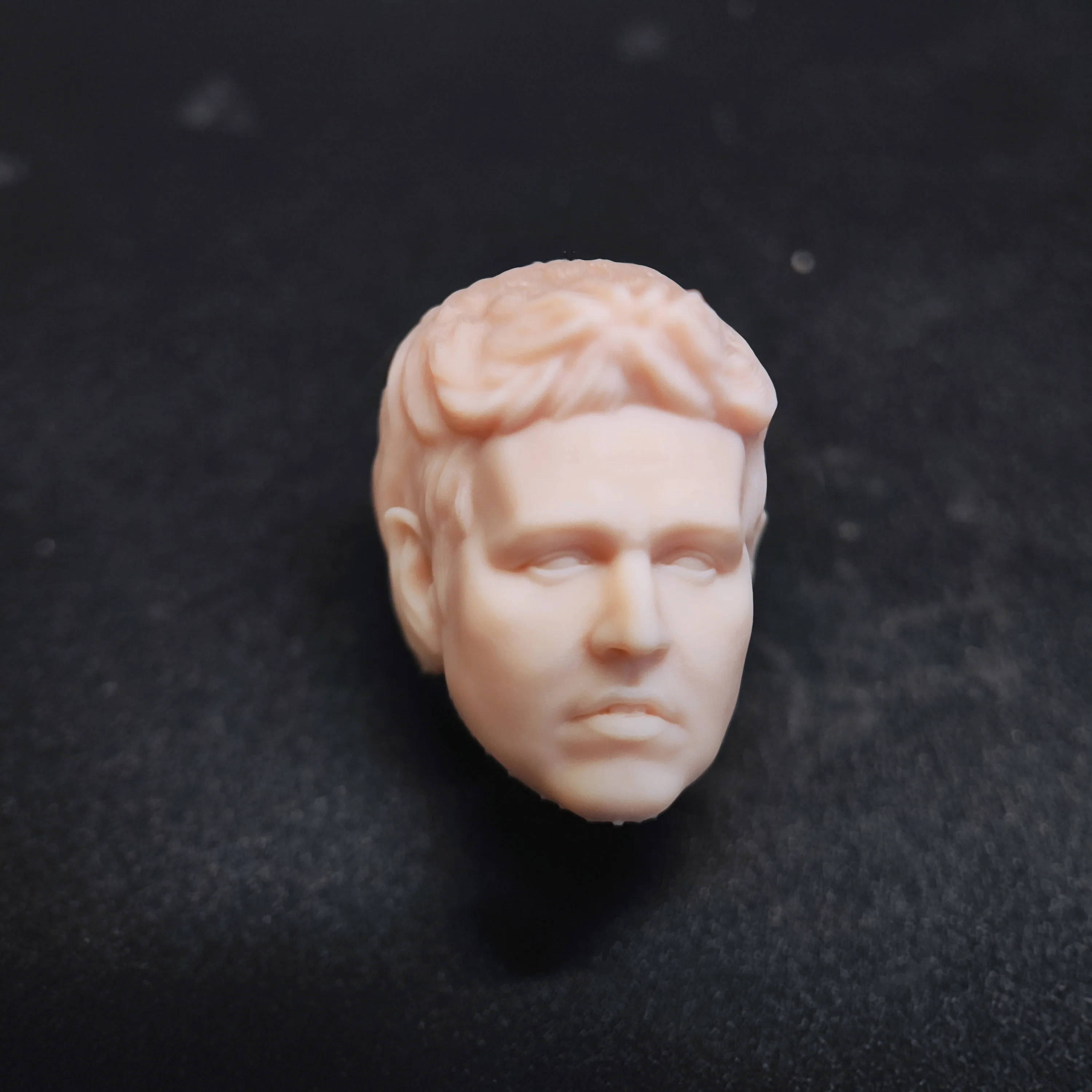 HL1740 DIY Customized 1/18 1/12 1/10 Scale Unpainted Head Sculpt for 3.75