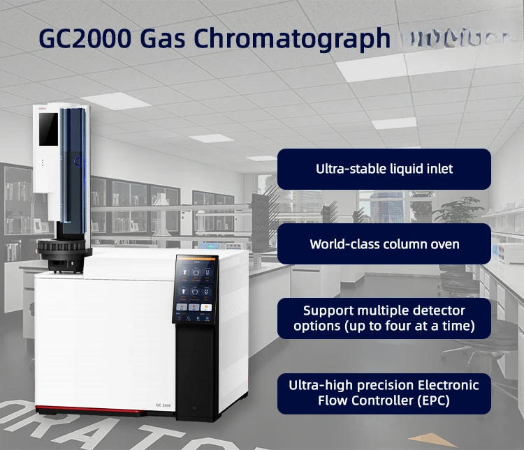 High quality Next-generation GS gas chromatograph Oil Analysis Water quality analysis