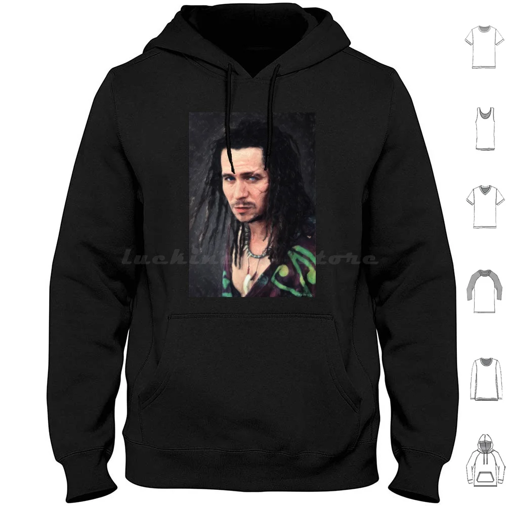 

Drexl Spivey Hoodie Cotton Long Sleeve Drexl Spivey Portrait True Romance Gary Oldman Drug Dealing Pimp Hookers Detroit Lou