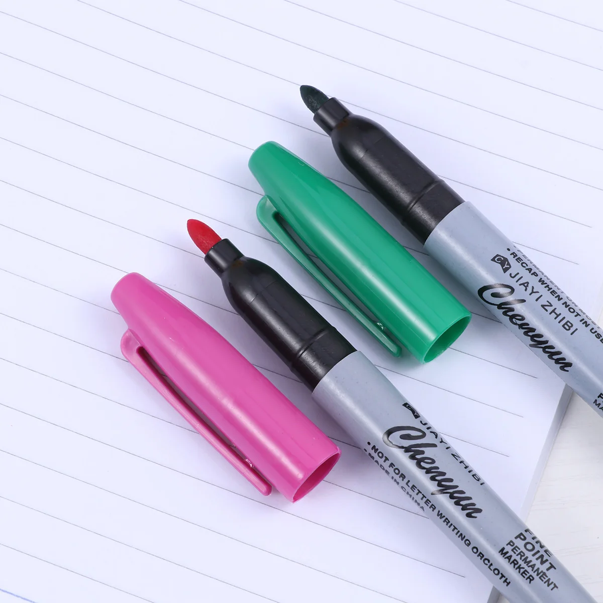 

12 Colors Waterproof Skin Marker Pens Fast Dry Nonsmearing Pen Tattooing Accessories Marking Skin Tool