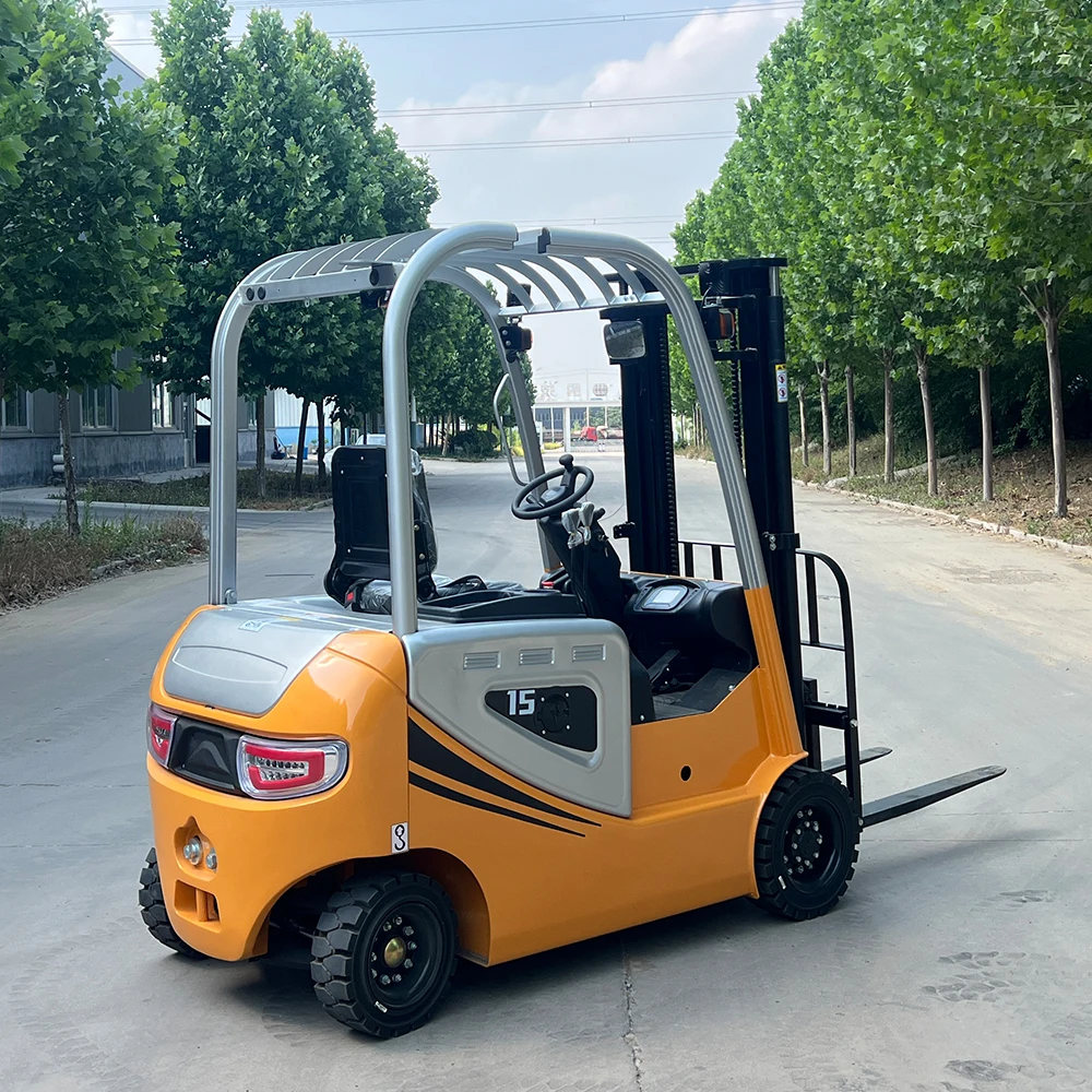 YGCD-15 Customized Electric Forklift 2Ton 3Ton High-Efficiency Compact Warehouse Equipment Forklift Durable Chinese Factory