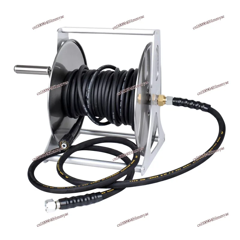 

Supply Water Pipe Storage Rack Pipe Reel Stainless Steel High Pressure Car Washing Machine