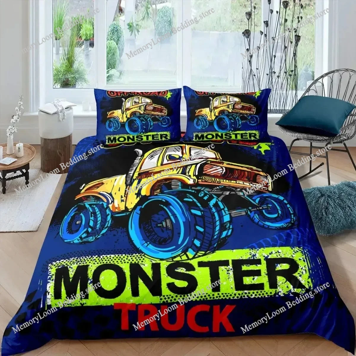

Jeep Vehicle Duvet Cover Set One Click Repaint Never Stop Off-Road Adventure Automobiles Bedding Set,Sports Car Bedding Sets