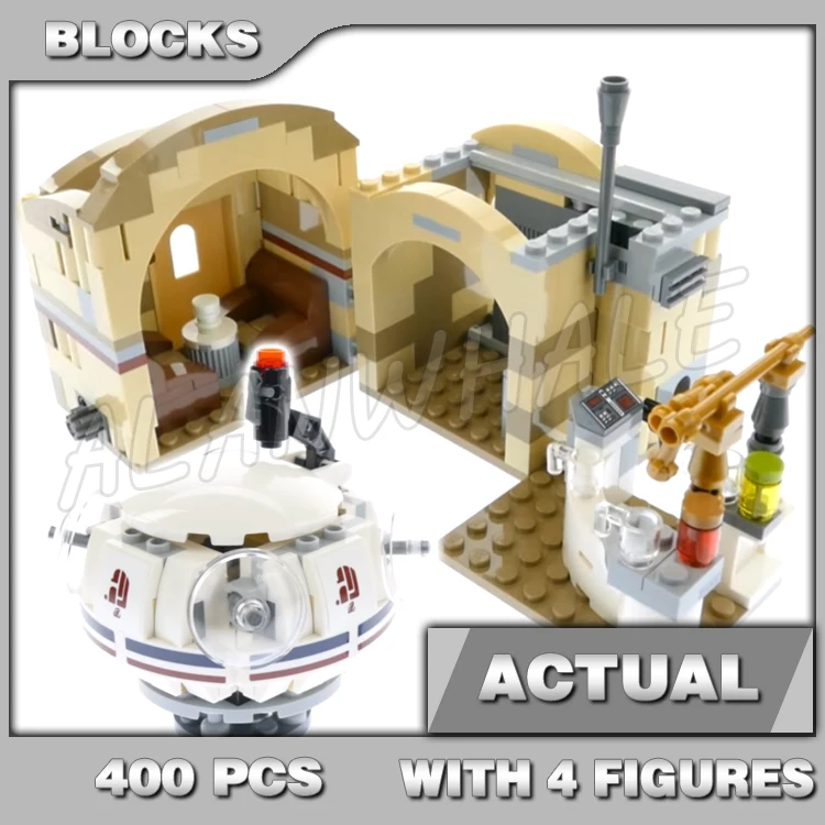 400pcs Space Plan Cantina Modular Sand Bar Ubrikkian 9000 Trooper 10905 Building Blocks Toy Compatible With Model