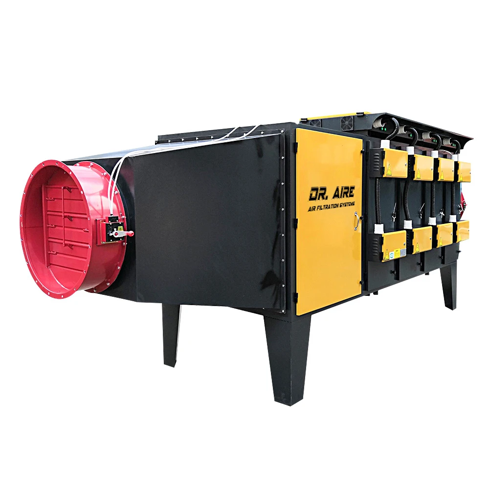 Long Lifespan DR. AIRE Industrial Air Cleaning System 95% Removal Rate Electrostatic Precipitator Gas Disposal Machinery ESP