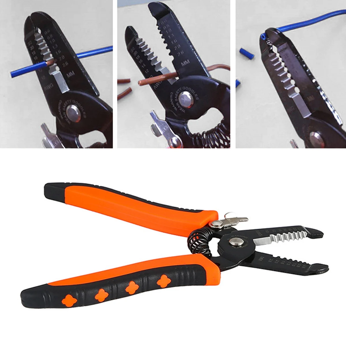 HOT LUWEI 7 in 1 Wire Stripper Decrustation Pliers Multi Repair Tool Pliers Cable Wire Stripping Pliers Crimping Tool Combinatio