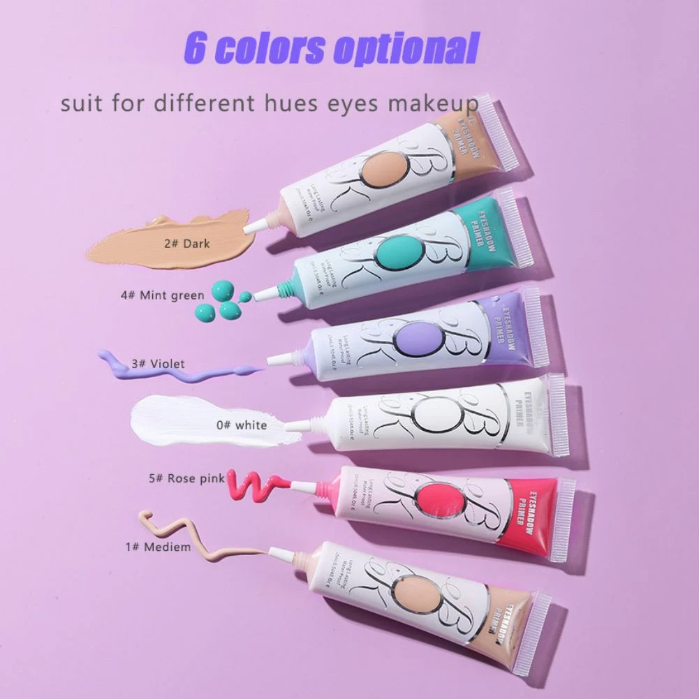 White Dark Eyeshadow Cream Waterproof Matte Eyeshadow Base Primer Long Lasting Makeup Liquid Eye Shadow Concealer Cosmetics