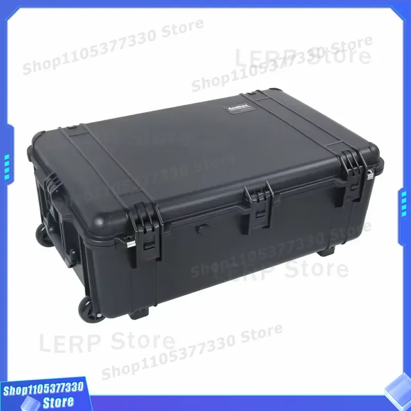 Heavy Duty Plastic Tool Box with Wheels and Handle Waterproof Storage Case Multifunctional Organizer for Hardware Tools OEM