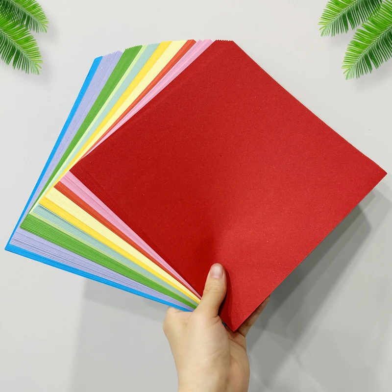100 Stück Origami-Papier 15cm Quadratisch, Doppelseitig Farbiges Faltbares Papier, Mehrfarbiges DIY-Bastelset für Kinder Schüler Scrapbooking – Detail 6