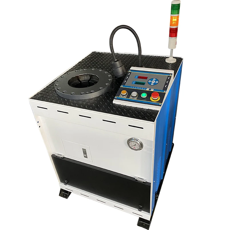 New Computer-Controlled 2-inch Air Spring Crimping Machine | High-Precision Rubber Hose Crimper for Industrial Use