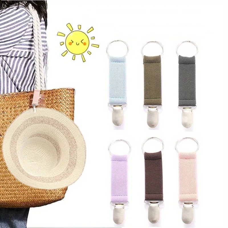 Outdoor Hat Clip for Traveling Hanging on Bag Handbag Backpack Luggage for Kids Adults Travel Beach Accessories Dropshipping