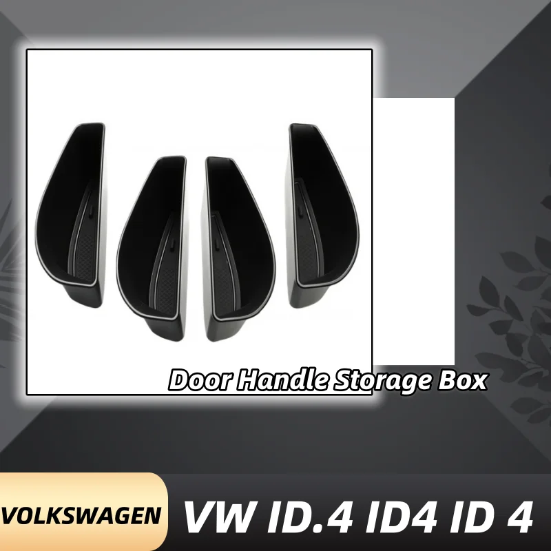 

Car Door Handle Storage Box Door Armrest Box For VW ID.4 ID4 ID 4 Car Holder Tray Organizer Accessories Tidying