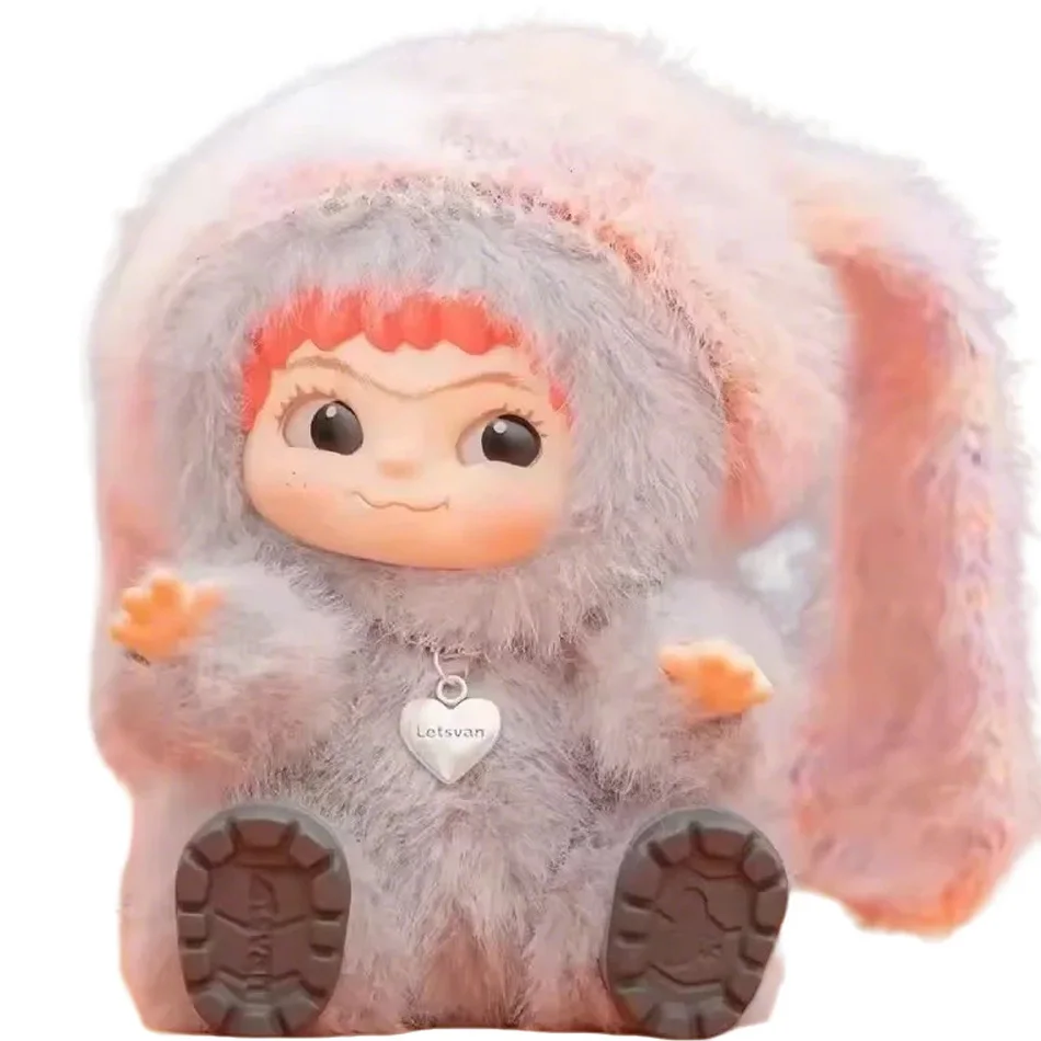 Bonito wakuku fuzzy na moda diversão festa caixa cega wakuku figura de ação caixa cega bonito boneca saco pingente boneca surpresa saco presentes