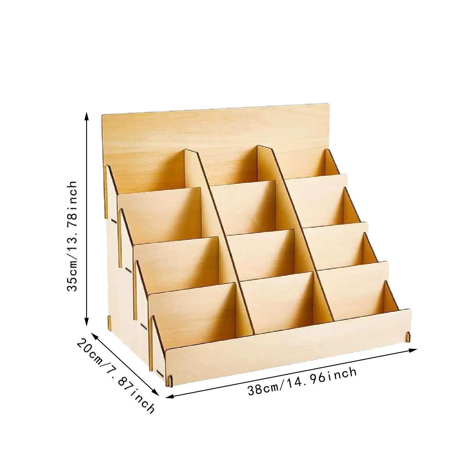 Greeting Card Display Stand 4 Tier Sports Cards Stand for Sticker Retail