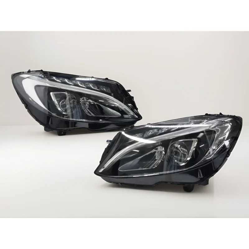 LED Headlight for Mercedes C-Class W205 2016-2018 Pre-Facelift Left or Right Sold Separately A2059062504 A2059062604 Single