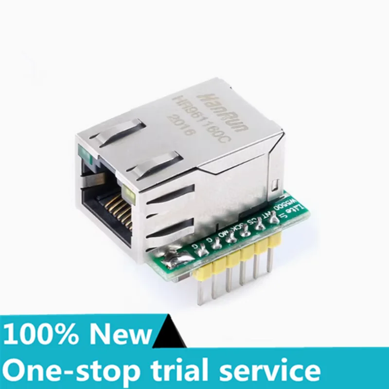 1PCS W5500 Ethernet network module has SPI interface /Ethernet/TCP/IP protocol compatibility with WIZ820io