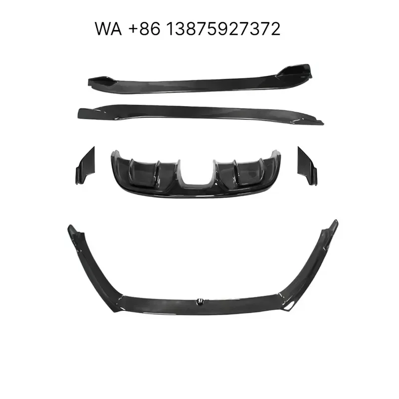 Wmwmnu Carbon Fiber Rear Bumper Diffuser Splitter for F 2013-2019 Auto Body Kit Accessories Styling Trim