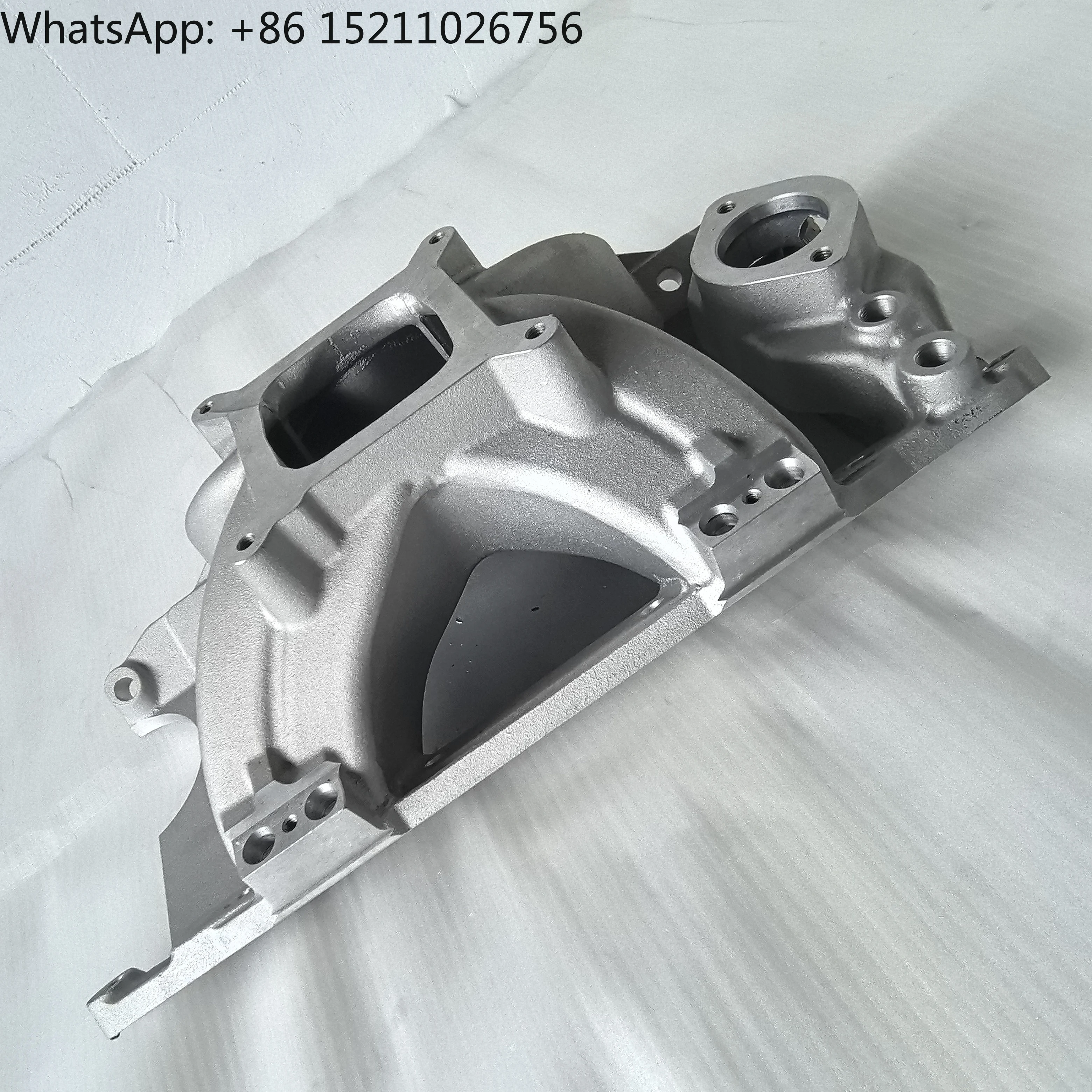 Muscle Car  318-340-360 Chrysler  Single Plane  Aluminum  Satin  Carburetor Intake Manifold