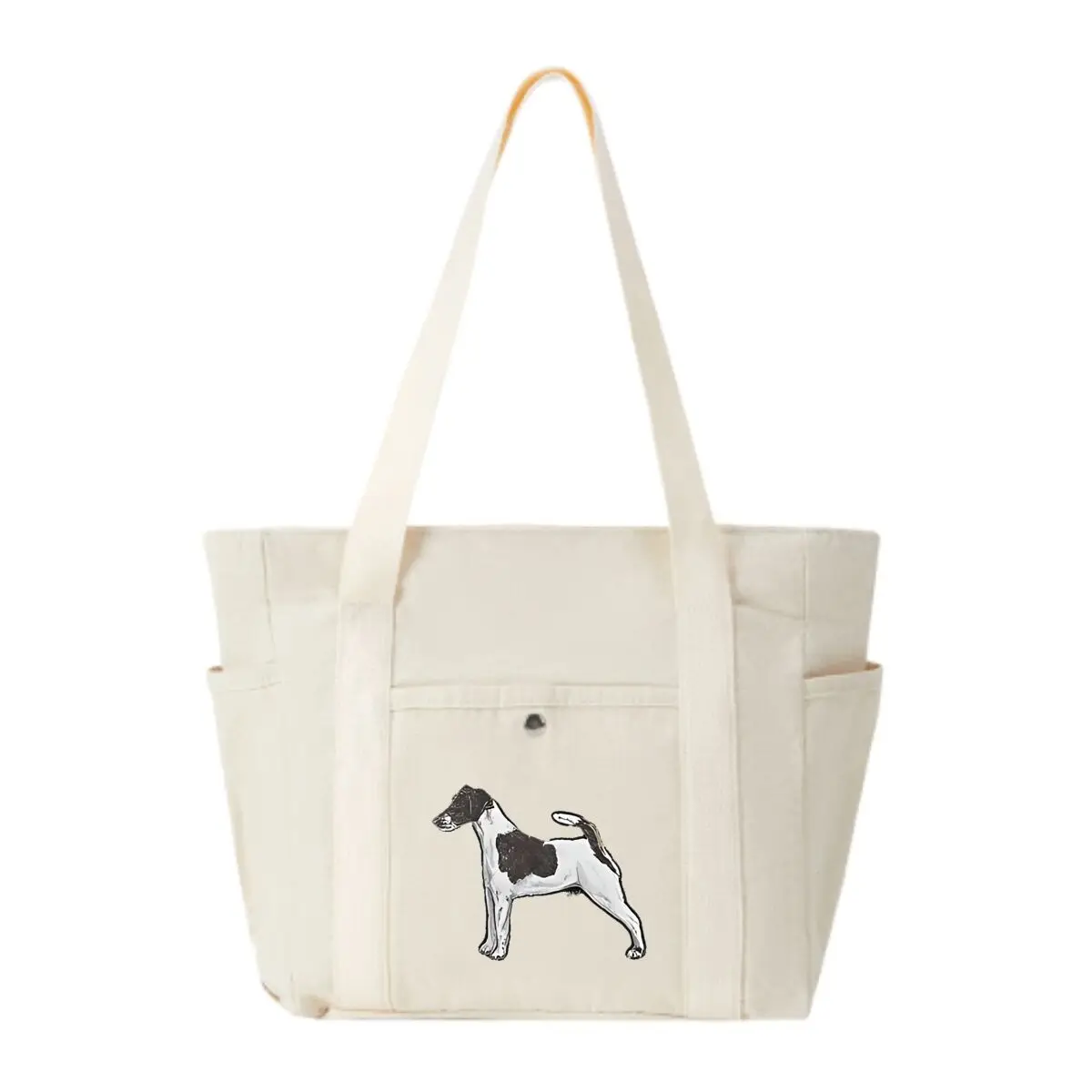 

Smooth Fox Terrier — стильная сумка через плечо с несколькими карманами для шоппинга и ежедневного использования