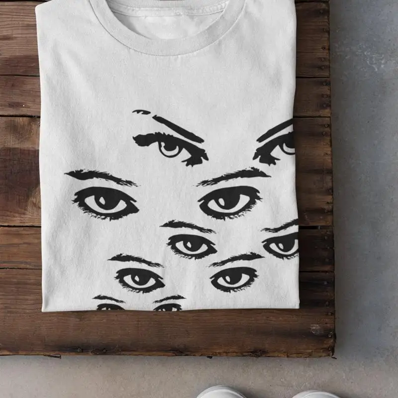 

Одежда в стиле гранж Alt Mall Goth Trad Strange Уникальная пастельная футболка Dark Academia Weird Surreal Punk