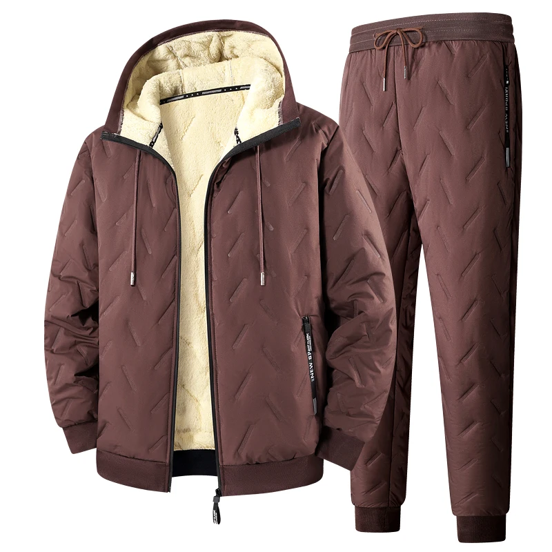 male-lamb-fleece-lined-tracksuit-2pcs-quilted-hooded-coat-jogger-pants-warm-winter-casual-thermal-outfit-set