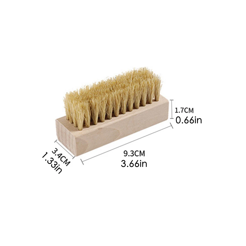 1pc Shoe Cleaner Brush, Square Handheld Polish Daubers For Leather Boots Cloth, Canvas, Sneakers