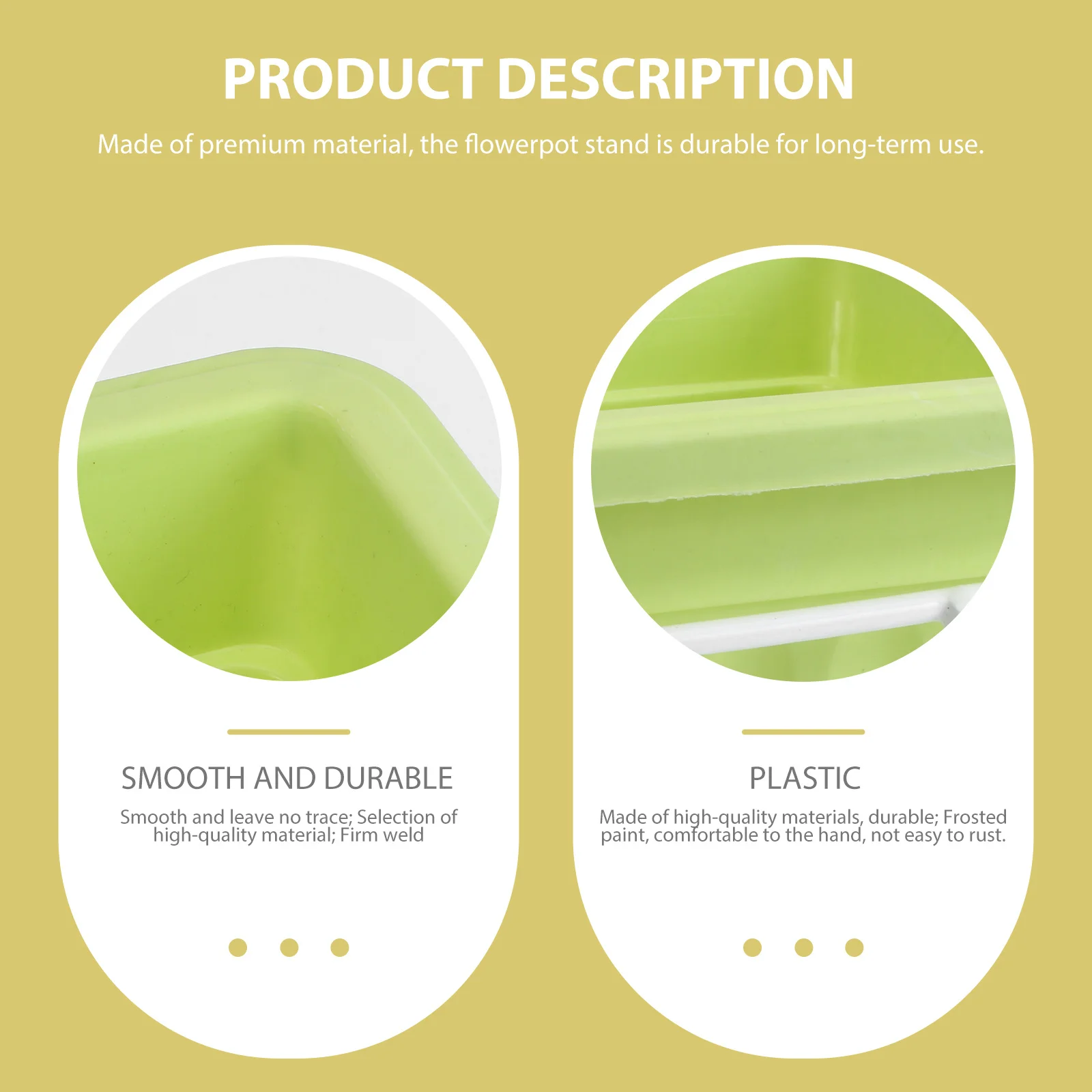 

1Set Hanging Flowerpot Stand Lightweight Premium Material for Balcony Living Room Kitchen Vertical Gardening Space Display Rack