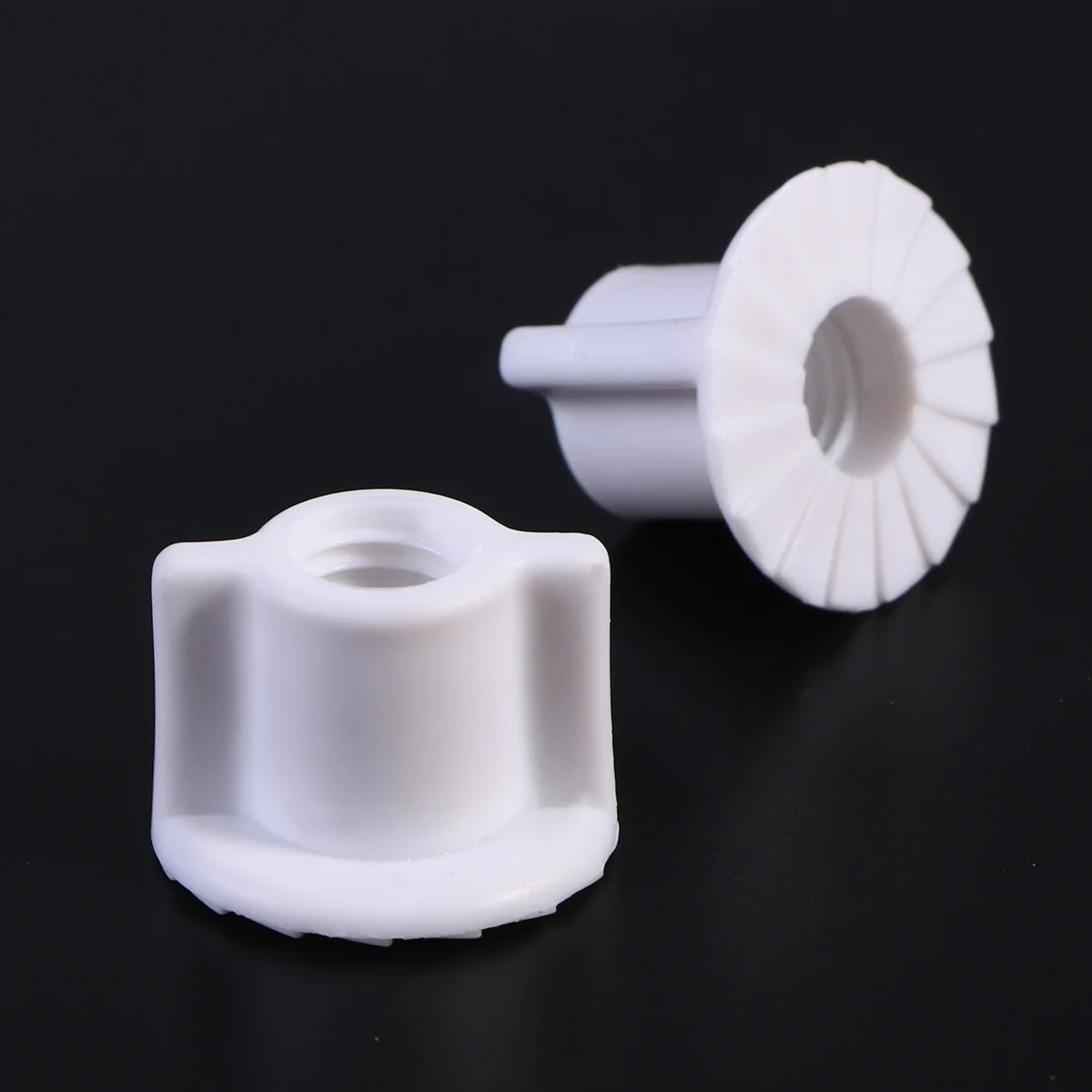 

2Sets Toilet Seat Fitting Tool Plastic Screws Nuts Washers Durable Long Lasting Easy Install Plastic Screws Toilet Bolt Screw