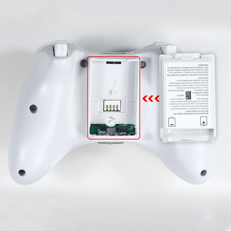 1-10PCS For Xbox 360 Plastic Wireless Controller Battery Cover with Sticker Battery Pack Cover Shell Game Accessories view 6