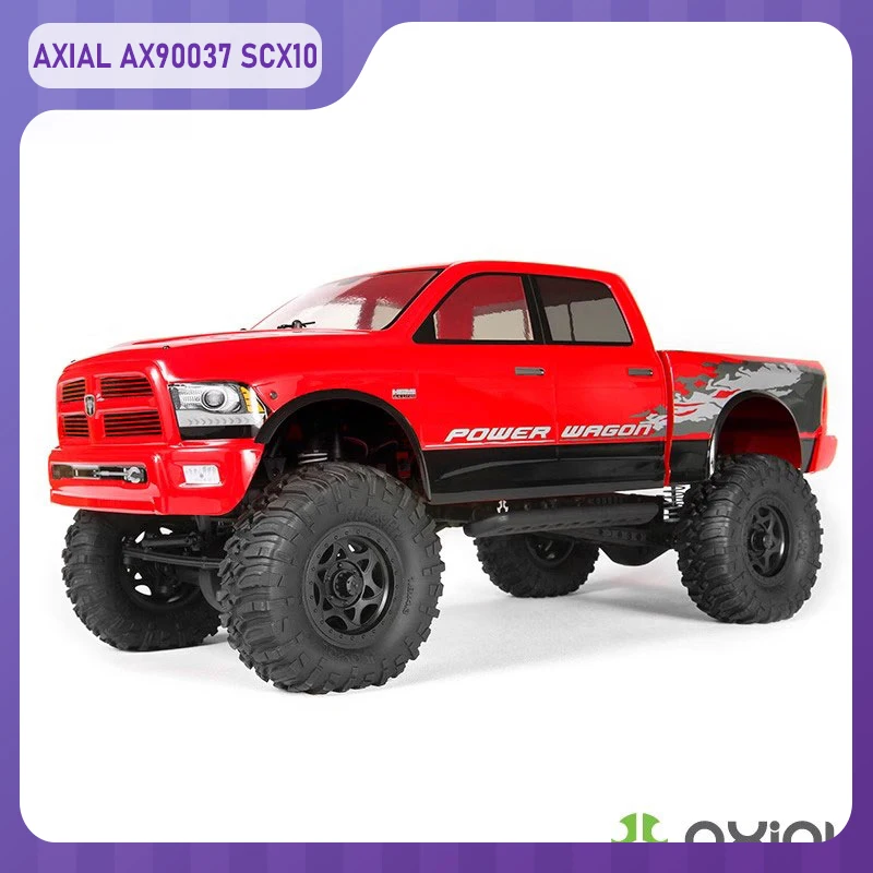 

AXIAL AX90037 SCX10 RC Car Brushed Electric RTR RC Climbing Car 2.4G RC Simulation Pickup Truck Off-Road Vehicle Model Gift