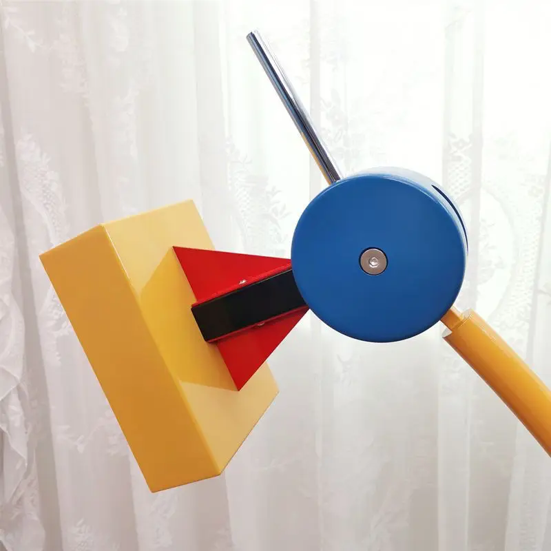 Geometric floor lamp creative colorful living room study LED reading table lamp children's room