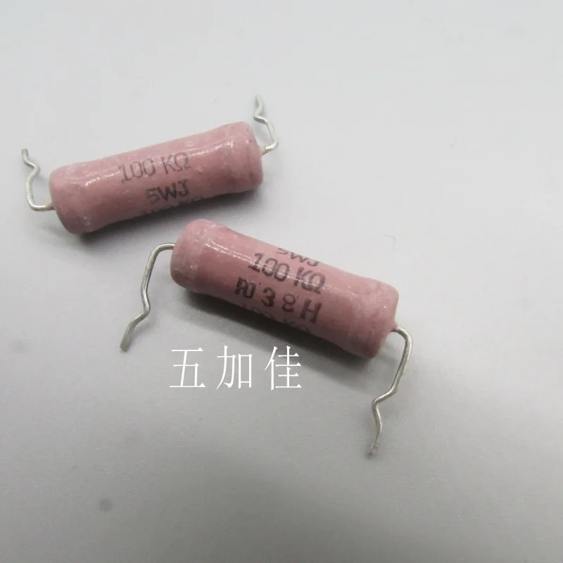 10-100-pecas-rss05j1003m300nh-5w-100k-5-resistor-de-filme-metalico-importado-de-alta-precisao-com-pino-de-cobre-7-24